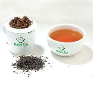 cup of premium halpe tea